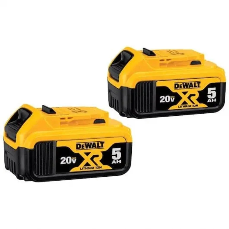 DeWalt 20V MAX* XR Premium Lithium-Ion 5.0Ah Battery - 2/Pack